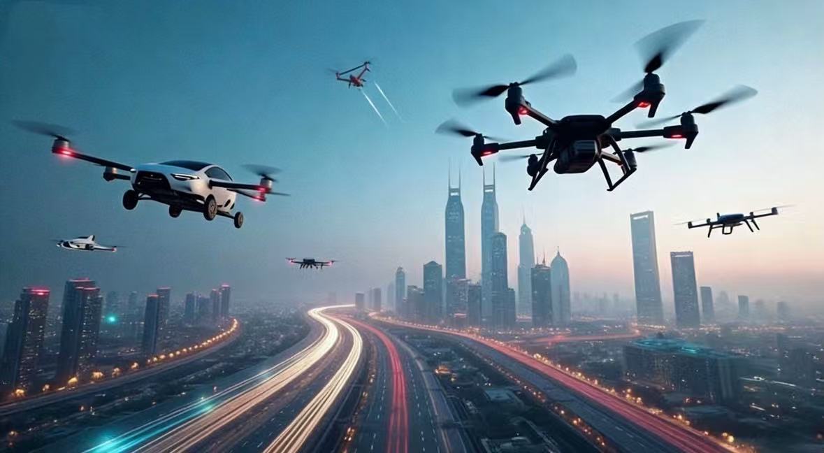 《लो-अल्टीट्यूड इकॉनॉमी टेक ऑफ: कस्टम हायड्रोलिक सिलेंडर्स ड्रोनची अचूकता कशी वाढवतात》