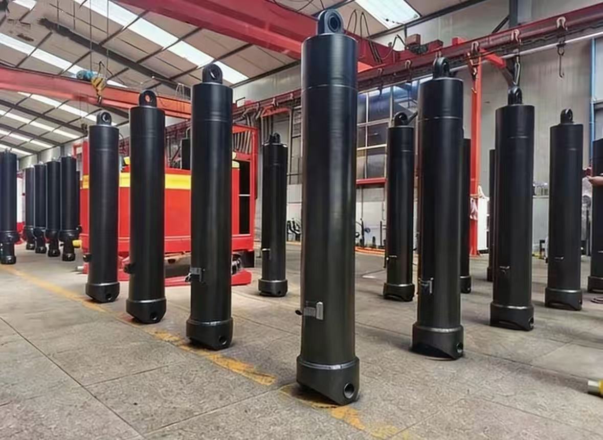 FEE-5TG-E191*4826 फ्रंट-माउंटेड मल्टी-स्टेज हायड्रोलिक सिलेंडर