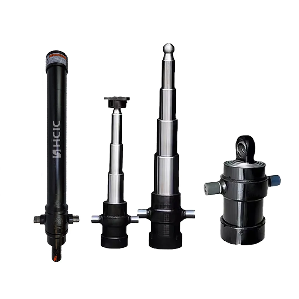 लहान ट्रेलर मल्टी-स्टेज हायड्रोलिक सिलेंडर